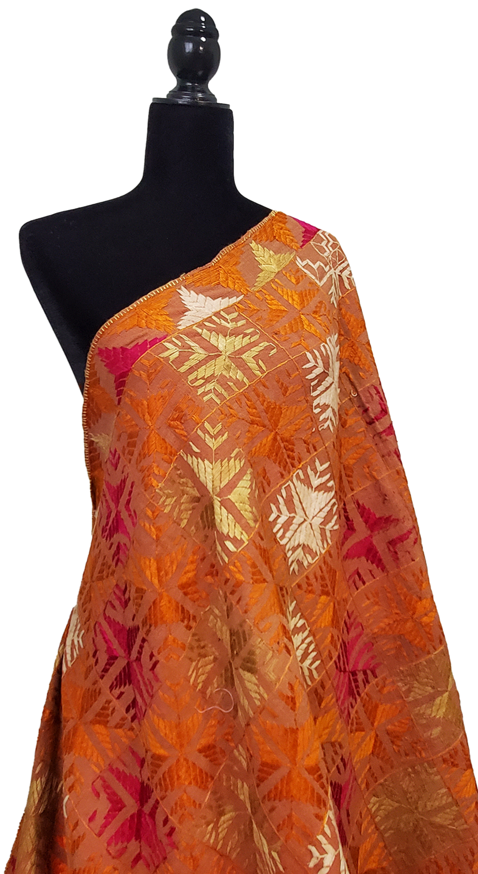 Rust Khhaddar ka Bagh Phulkari